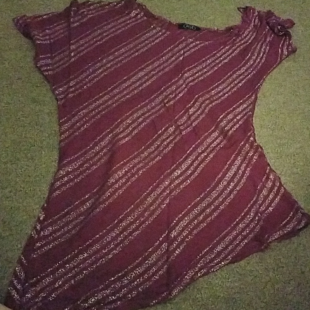 Off the shoulder top.
